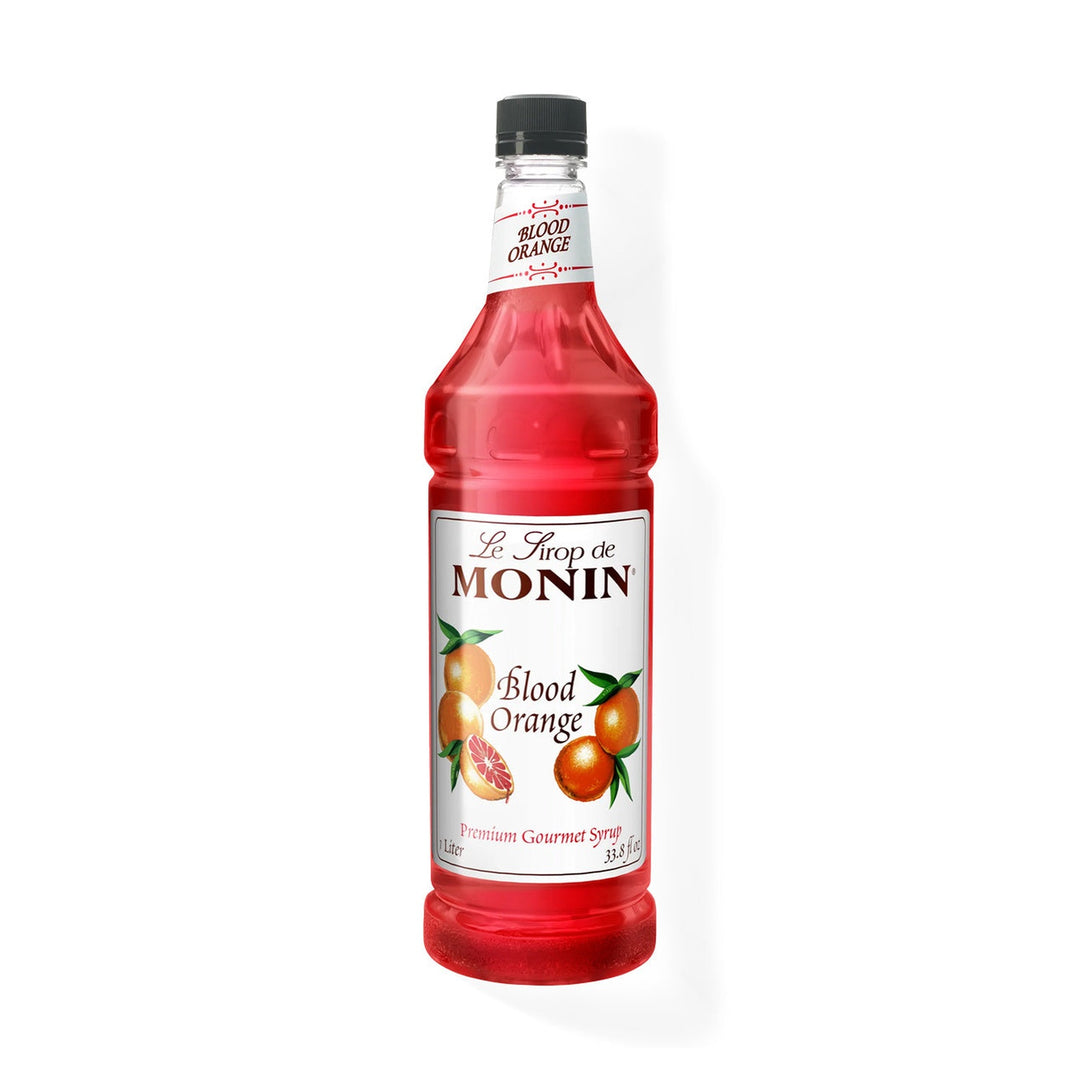 Monin Blood Orange Syrup, 1L Bottle