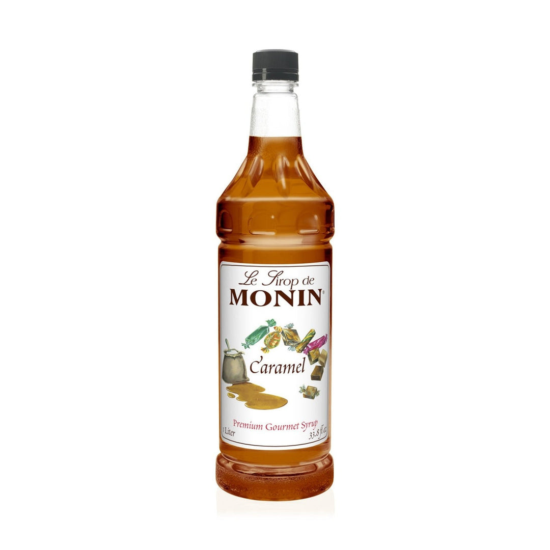 Monin Caramel Syrup, 1L Bottles