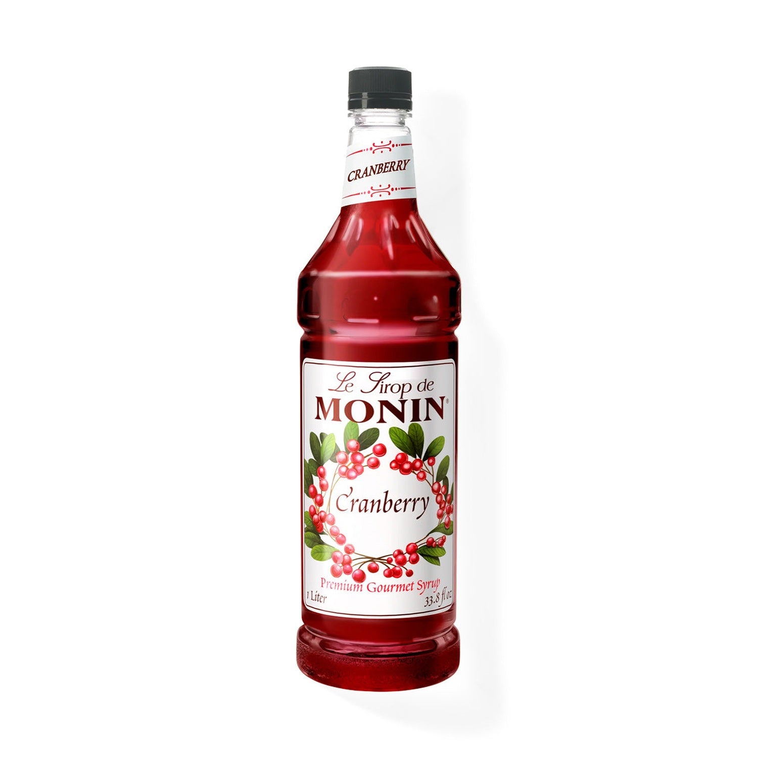 Monin Cranberry Syrup, 1L Bottle