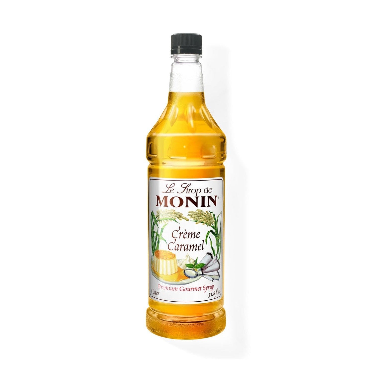 Monin Crème Caramel Syrup, 1L Bottle