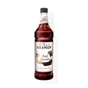 Monin Dark Chocolate Syrup, 1L Bottle