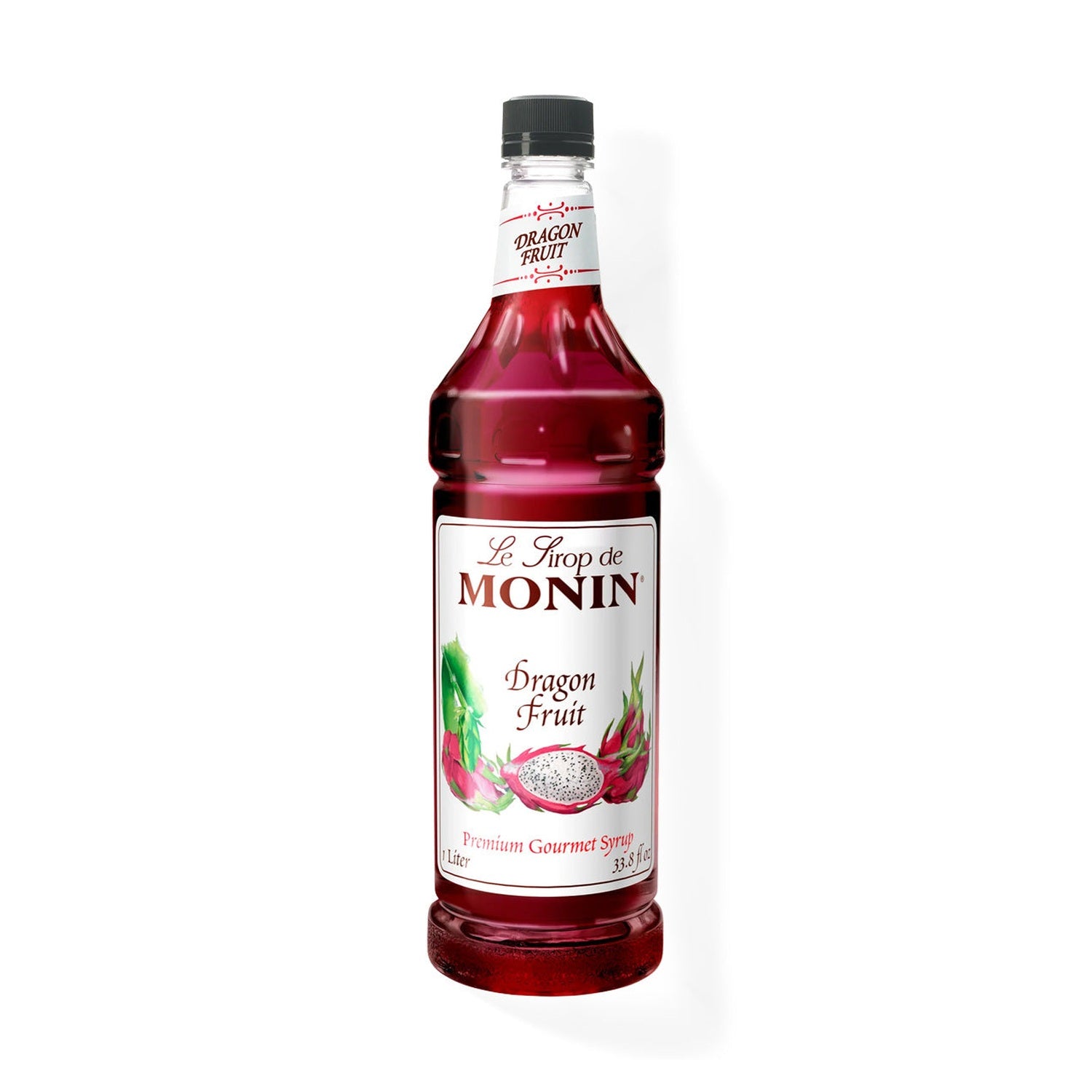 Monin Dragonfruit Syrup, 1L Bottle