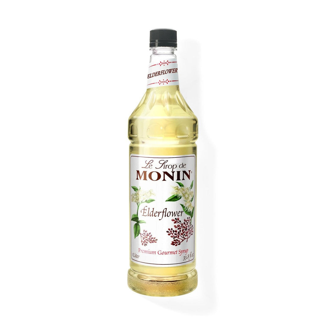 Monin Elderflower Syrup, 1L Bottle