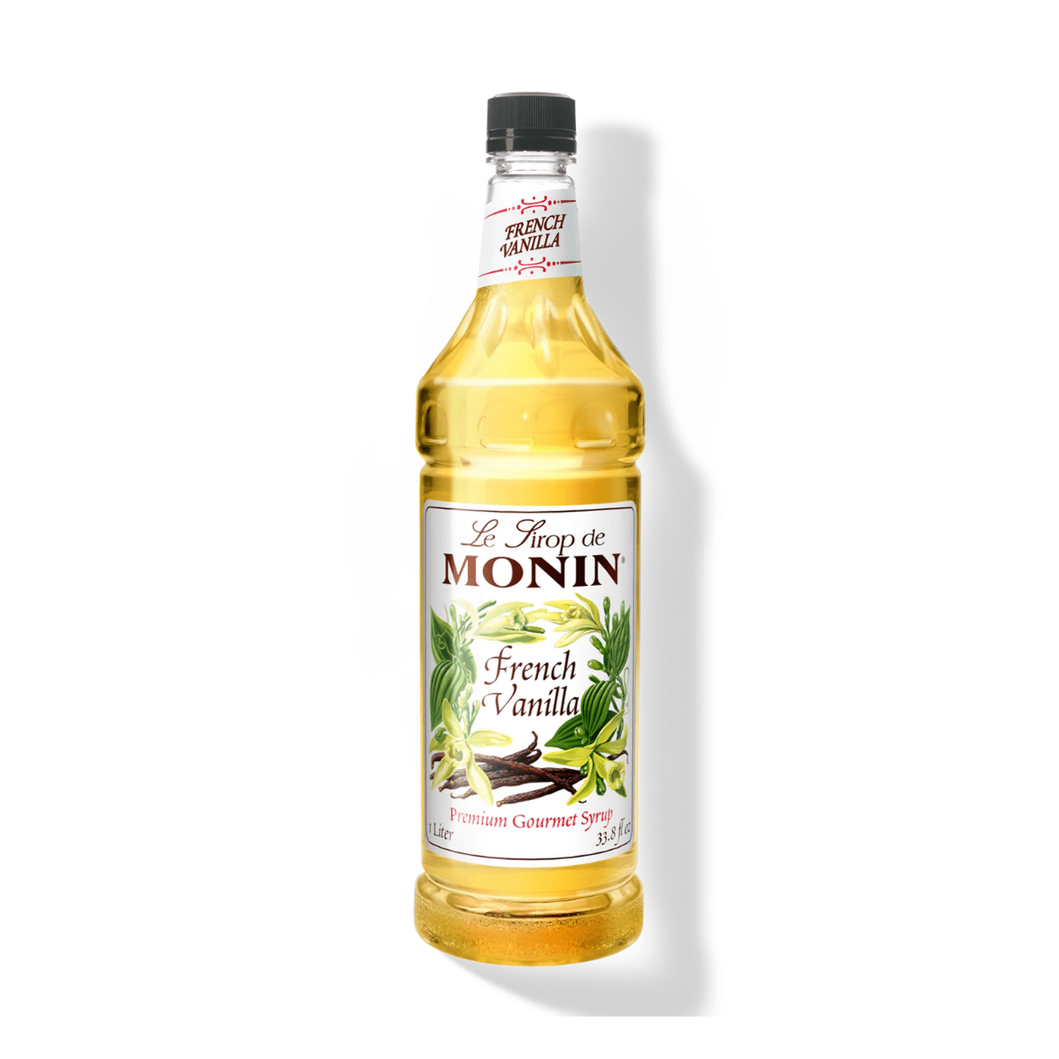 Monin French Vanilla Syrup, 1L Bottle
