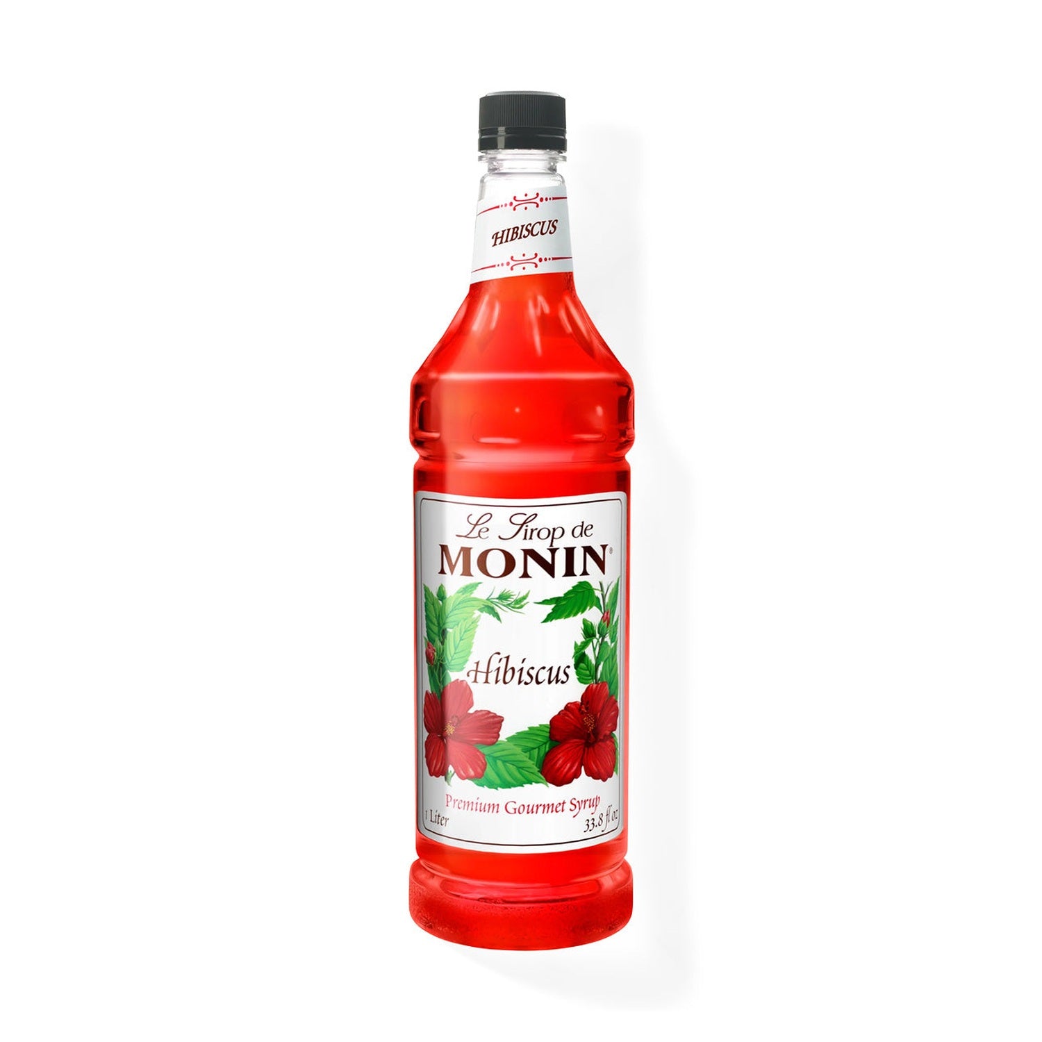 Monin Hibiscus Syrup, 1L Bottle
