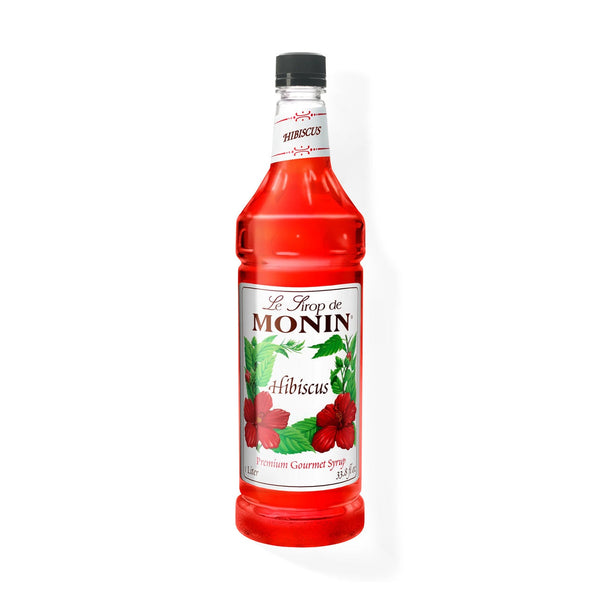 Monin Hibiscus Syrup, 1L Bottle