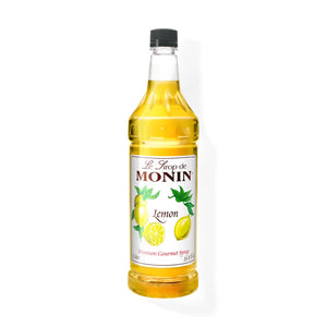 Monin Lemon Syrup, 1L Bottle