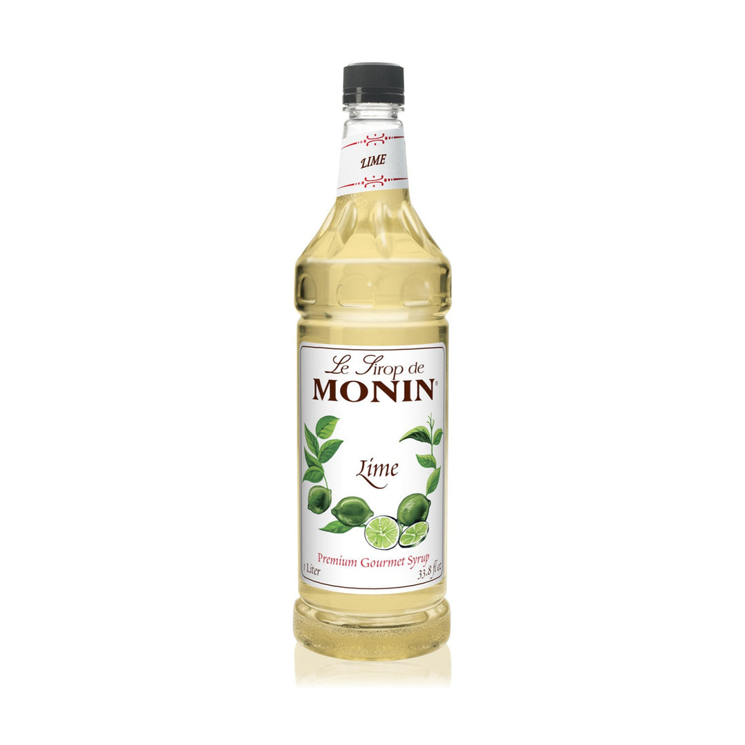 Monin Lime Syrup, 1L Bottle