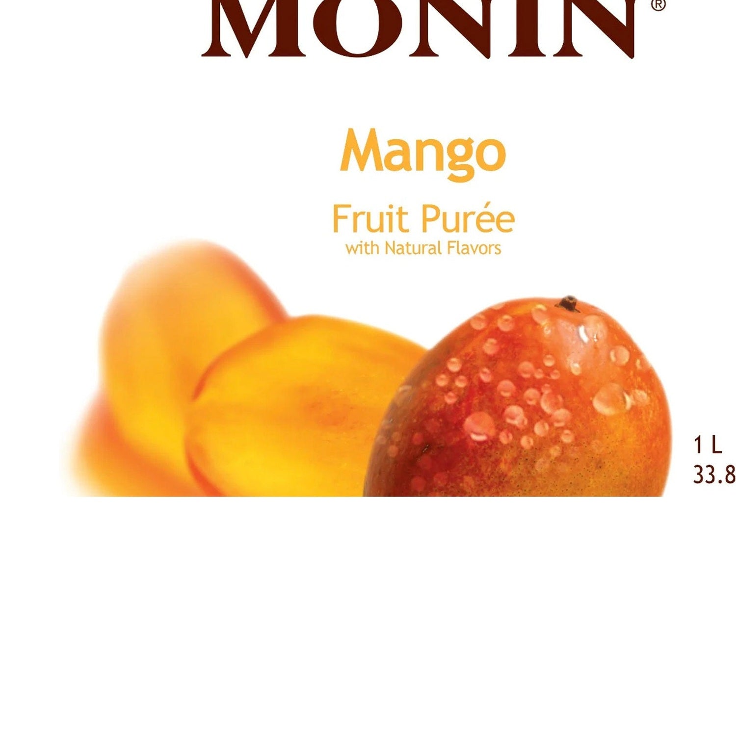 Monin Mango Fruit Purée, 1L Bottle