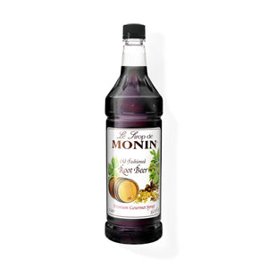 Monin Old Fashioned Root Beer Syrup, 1L Bottle