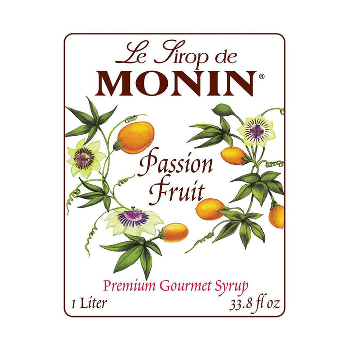 Monin Passion Fruit Syrup, 1L Bottle