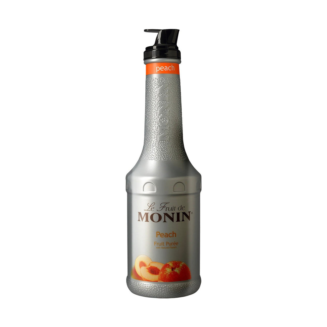 Monin Peach Fruit Purée, 1L Bottle