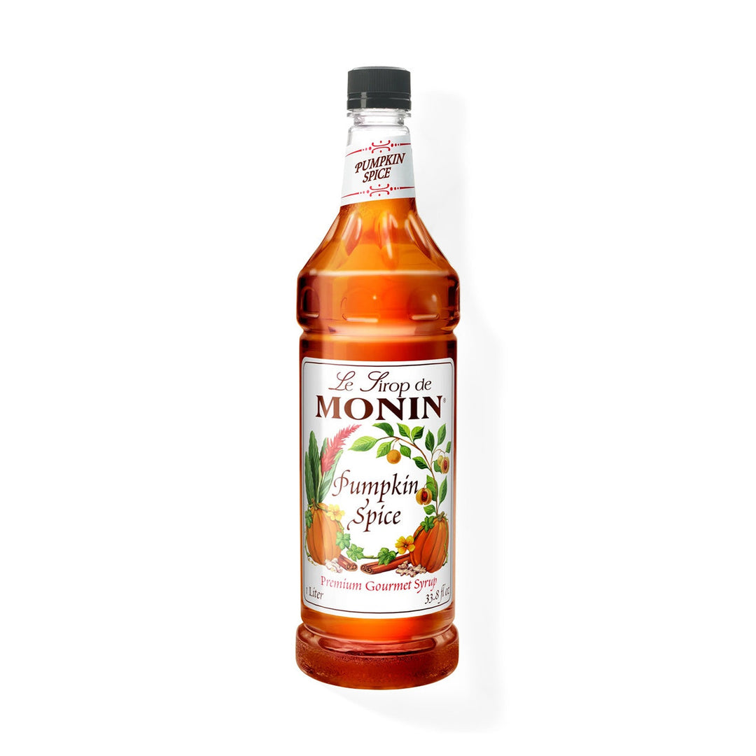 Monin Pumpkin Spice Syrup, 1L Bottle