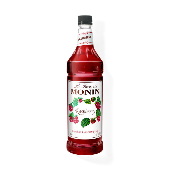 Monin Raspberry Syrup, 1L Bottle