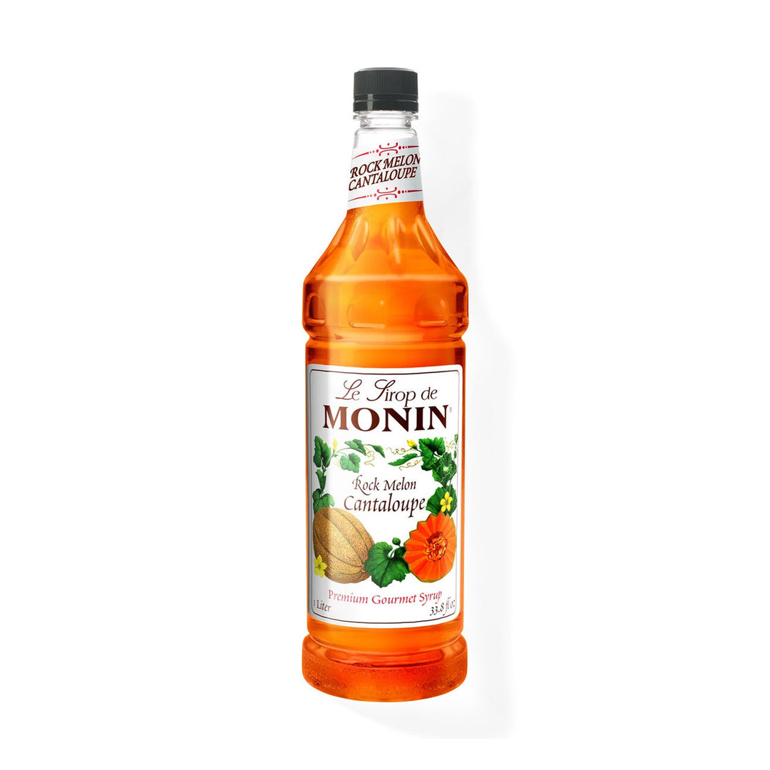 Monin Rock Melon Cantaloupe Syrup, 1L Bottle