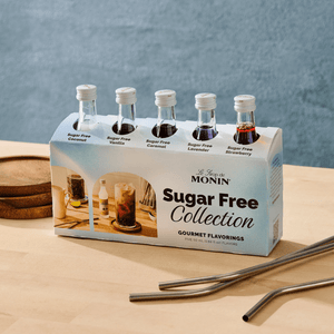 Monin Sugar Free Flavour Collection, 5 Pack