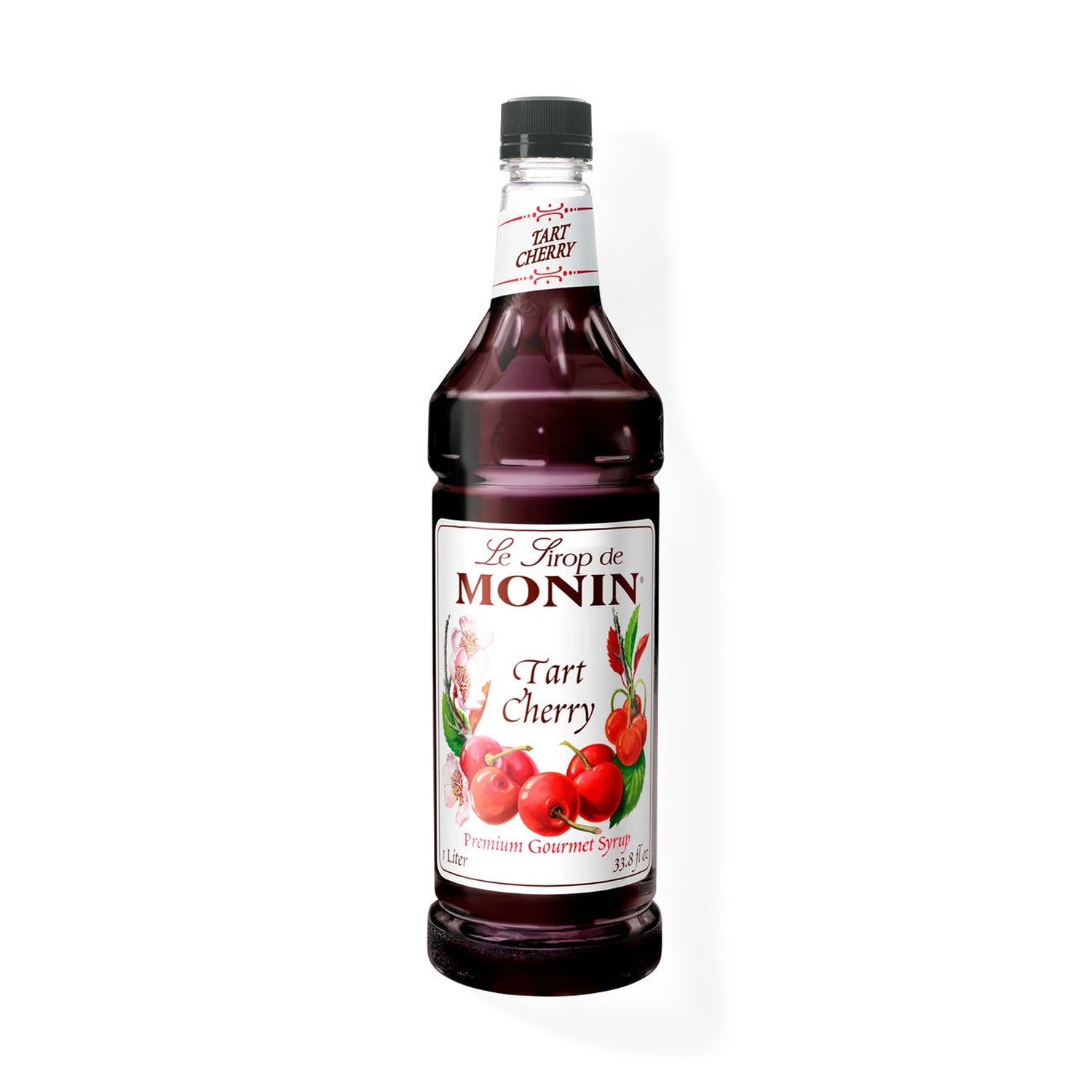 Monin Tart Cherry Syrup, 1L Bottle