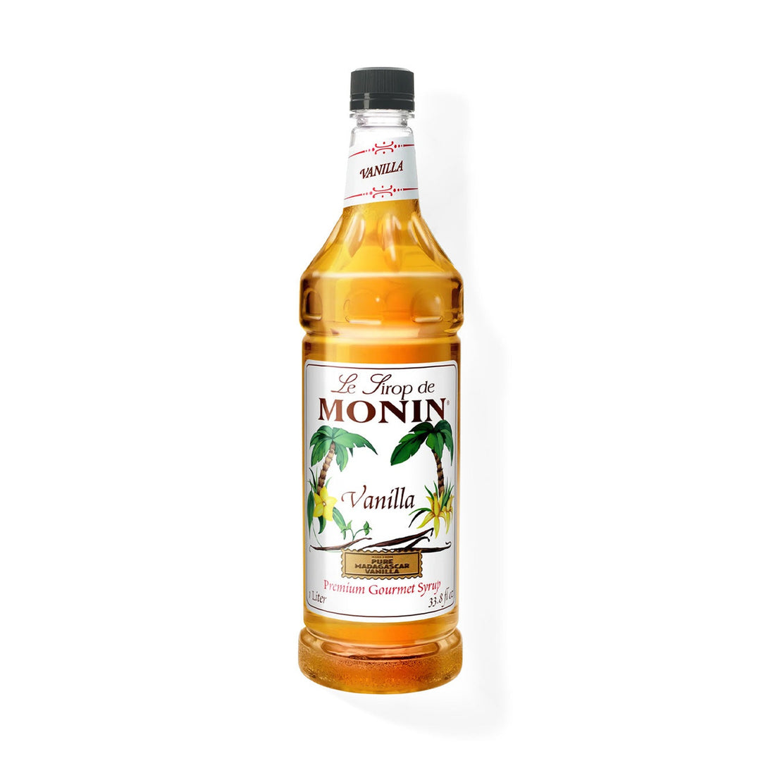 Monin Vanilla Syrup, 1L Bottle