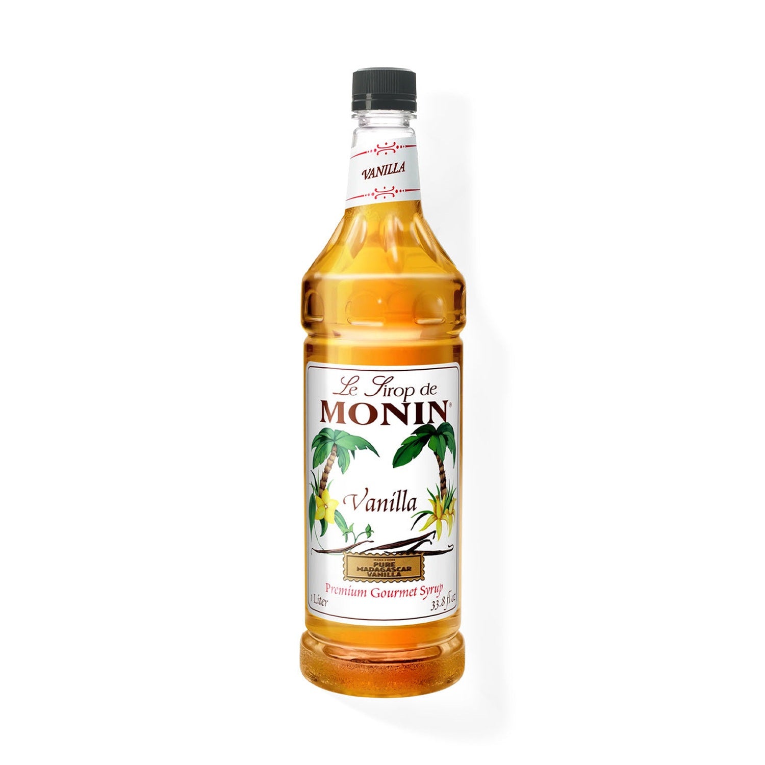 Monin Vanilla Syrup, 1L Bottle