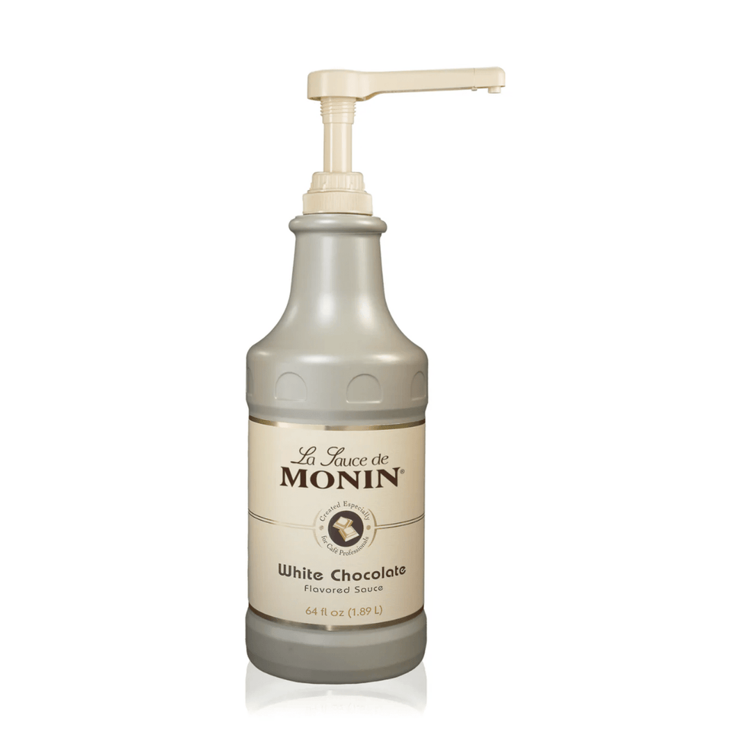 Monin White Chocolate Sauce, 64 oz.