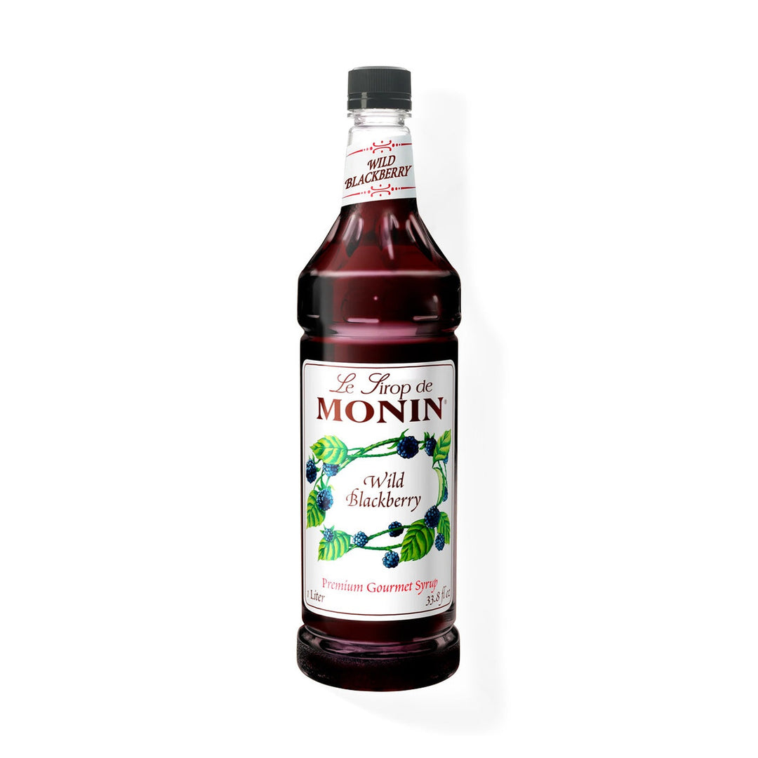 Monin Wild Blackberry Syrup, 1L Bottle