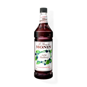 Monin Wild Blackberry Syrup, 1L Bottle