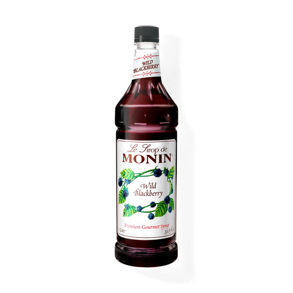 Monin Wild Blackberry Syrup, 1L Bottle