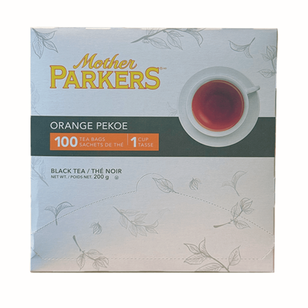 Mother Parkers Orange Pekoe Tea, 100 Count Box