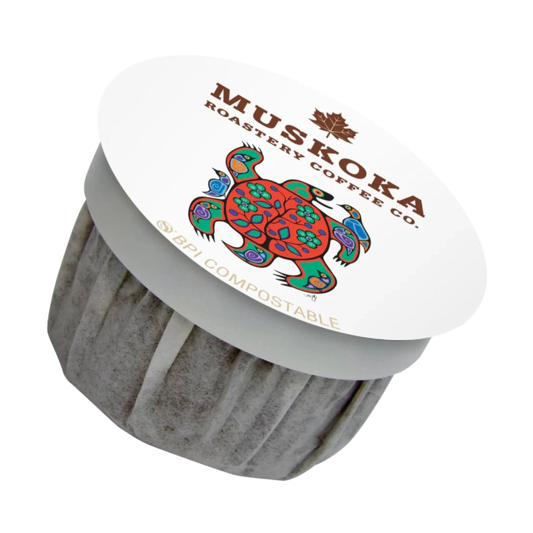 Muskoka Roastery Coffee Co Aki Organic Blend Single Serve Coffee 20 Pack