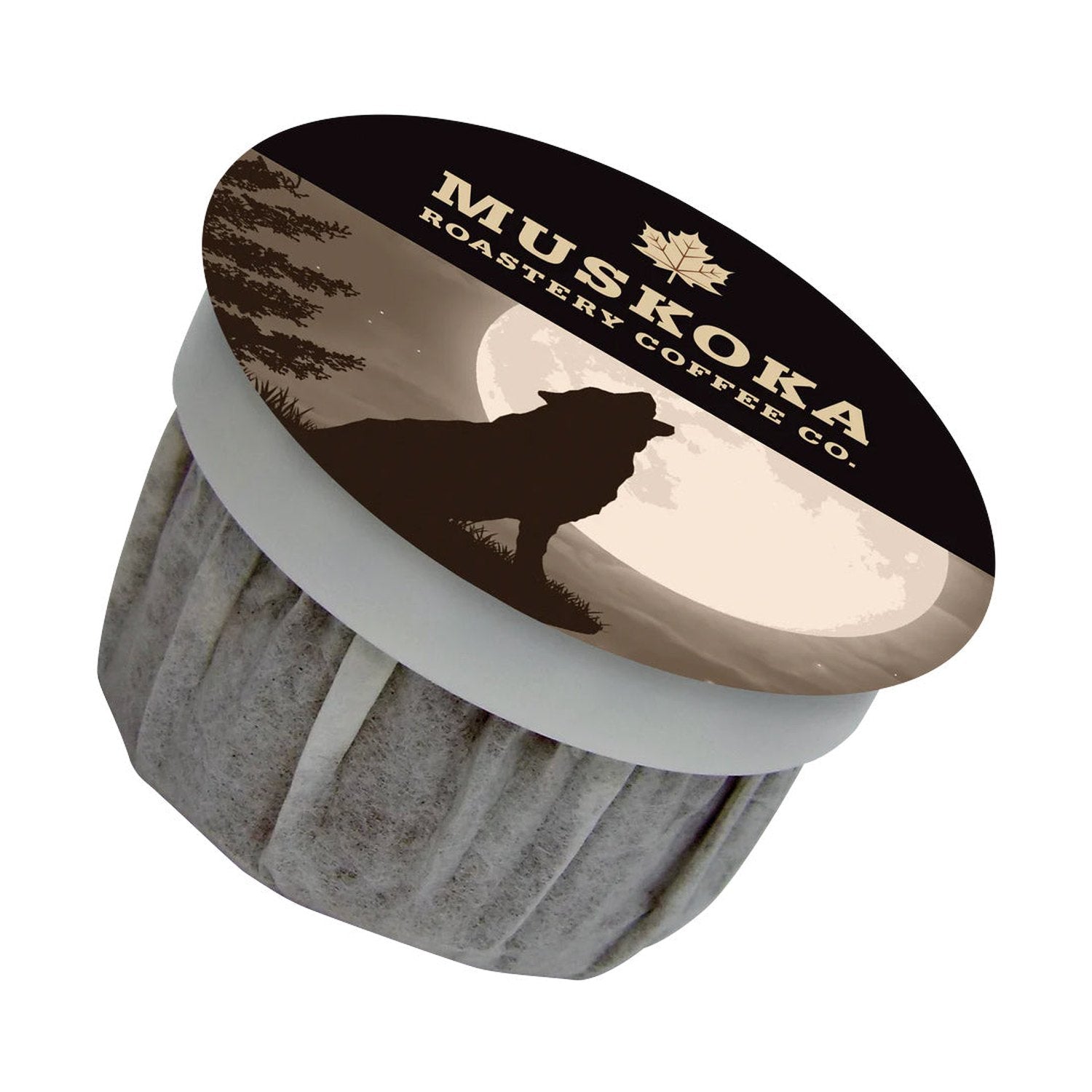 Muskoka Roastery Coffee Co. Howling Wolf Single Serve Coffee 20 Pack