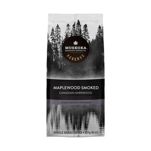 Muskoka Roastery Coffee Co. Maplewood Smoked Whole Bean Coffee, 227g