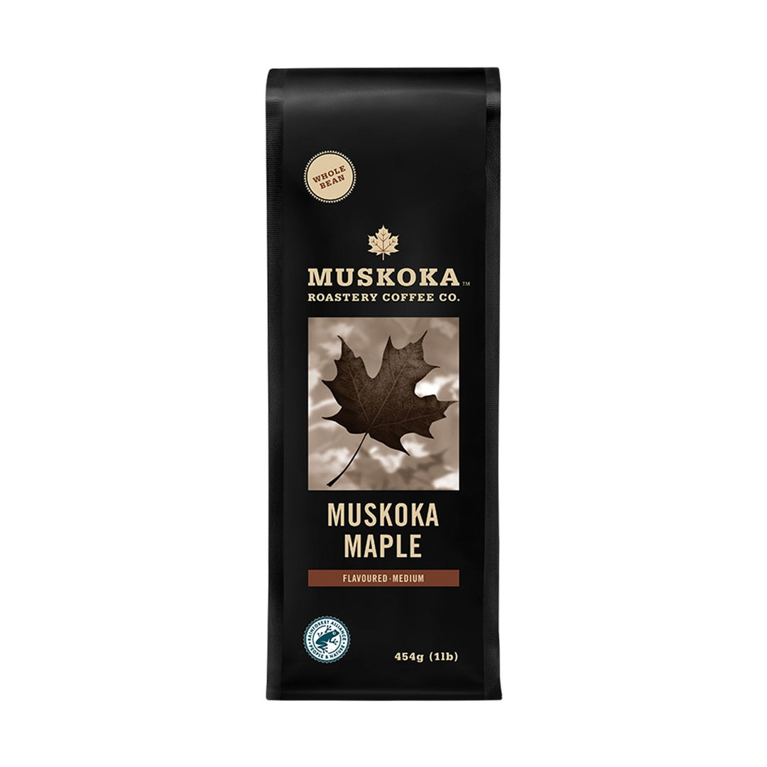 Muskoka Roastery Coffee Co. Muskoka Maple Whole Bean Coffee 454 g