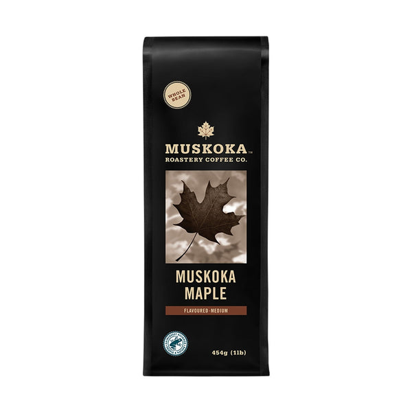 Muskoka Roastery Coffee Co. Muskoka Maple Whole Bean Coffee 454 g