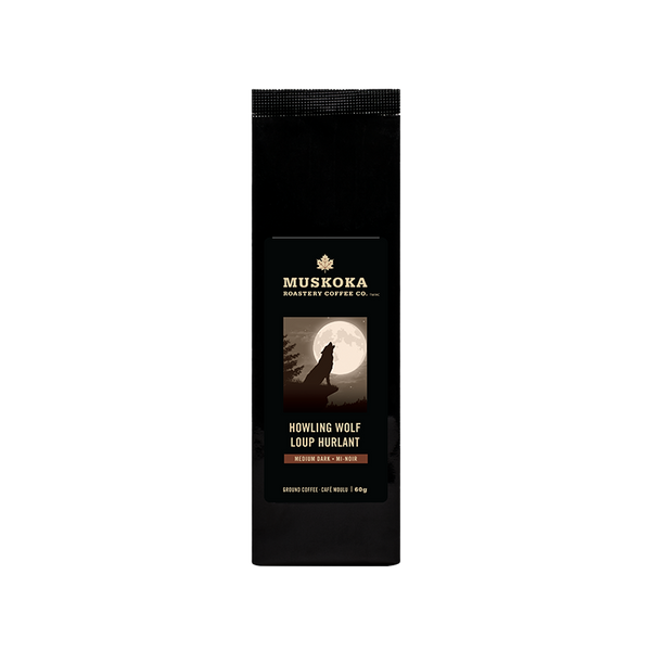 Muskoka Roastery Coffee Co. Howling Wolf Ground Coffee, 60 g