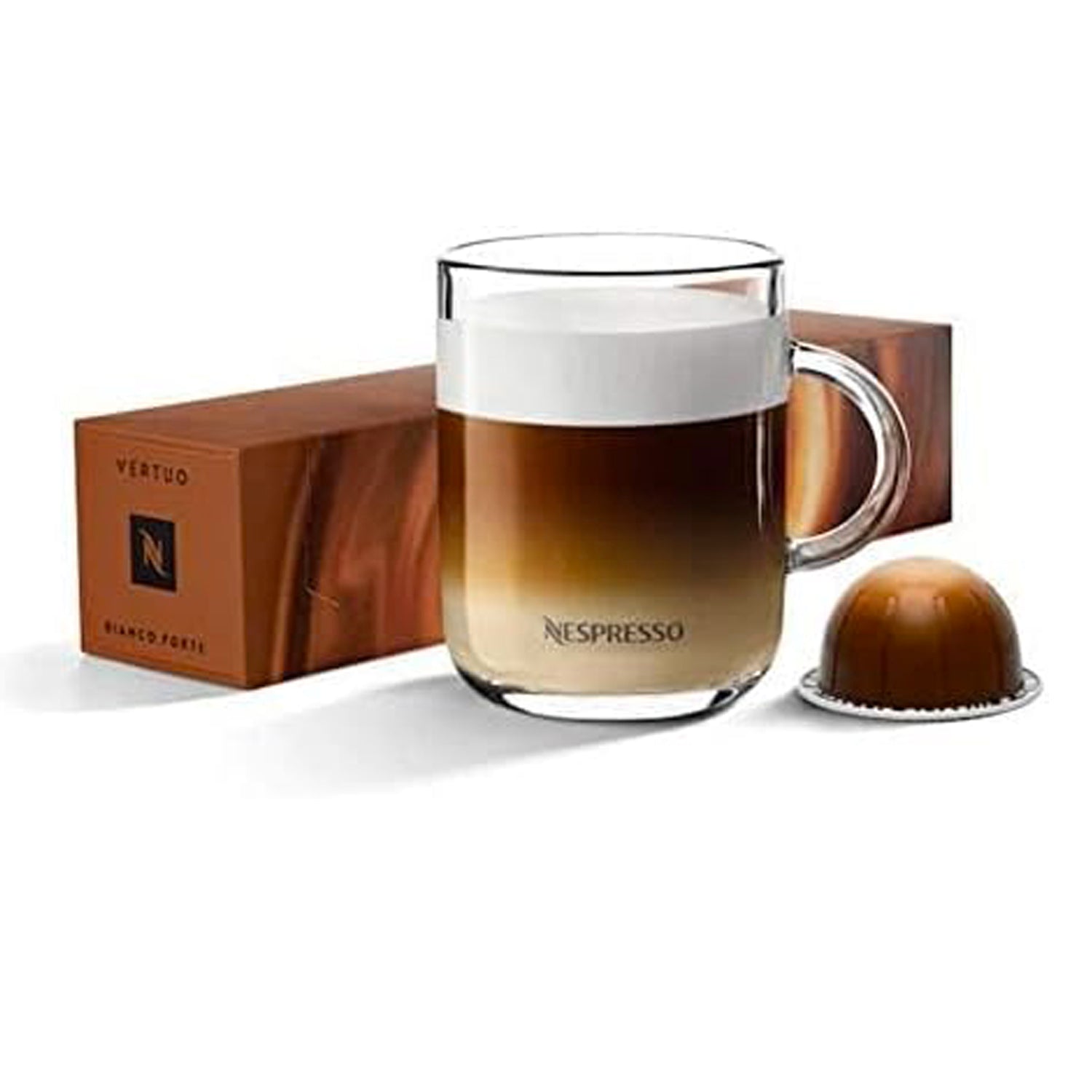 Capsule Nespresso Vertuo Cappuccino Bianco Leggero Coffee Pods