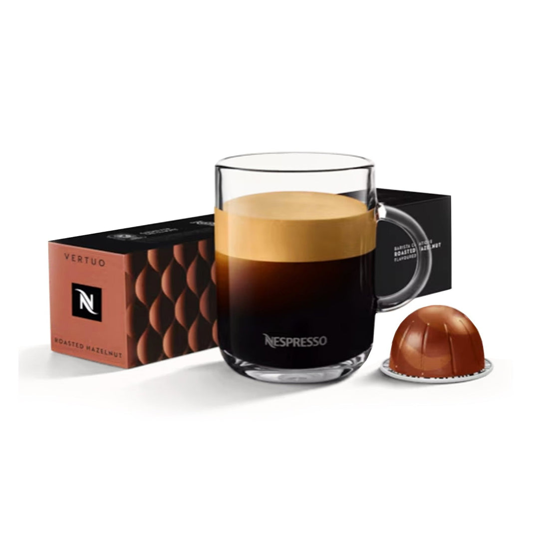 Nespresso Vertuo Roasted Hazelnut Coffee Pods 10 Pack