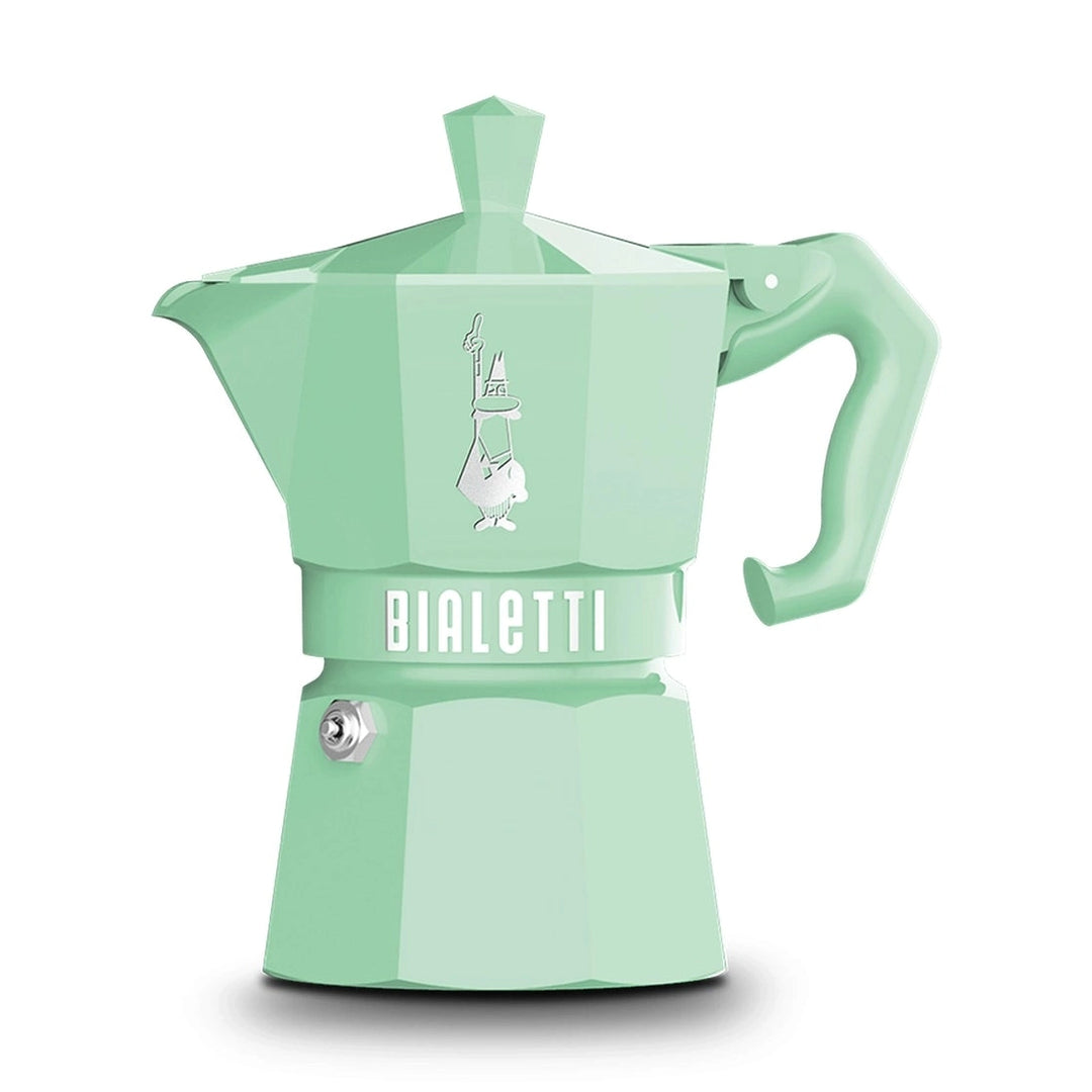 Bialetti Moka Exclusive 3 Cup Stovetop Espresso Maker, Green