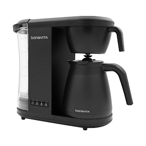 Bonavita Enthusiast 8-Cup Coffee Maker, Matte Black Thermal Carafe #BVC2201TS-MB