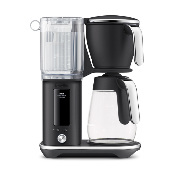 OPEN BOX | Breville Luxe Precision Brewer Black Truffle, Glass Carafe #BDC415BTR1BNA1