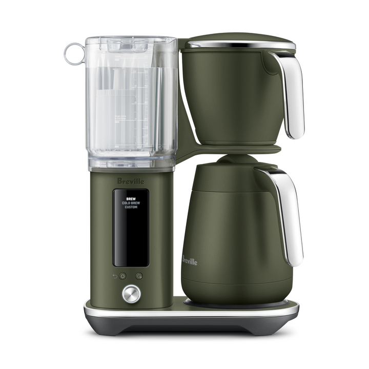 Breville Luxe Precision Brewer Olive Tapanade, Thermal Carafe, 