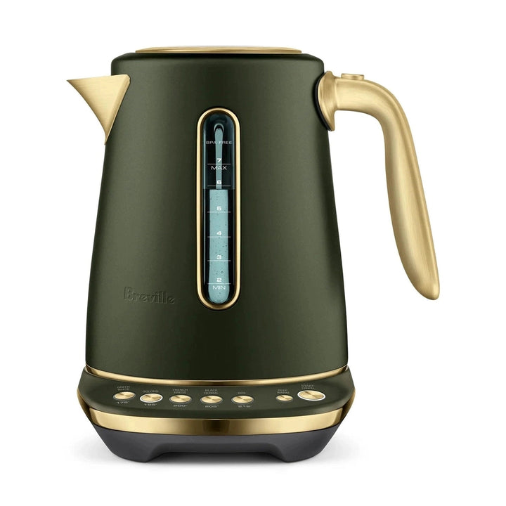 OPEN BOX | Breville the Smart Kettle Luxe, Olive Tapenade Brass 