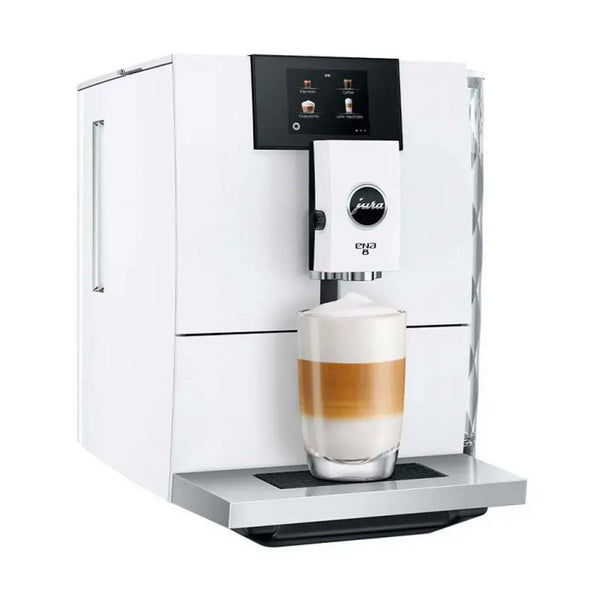 OPEN BOX | Jura ENA 8 Automatic Espresso Machine, Full Nordic White #15495