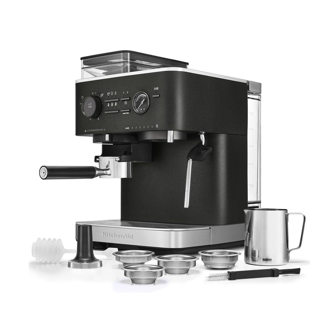 KitchenAid Semi-Automatic Espresso Machine, Black 