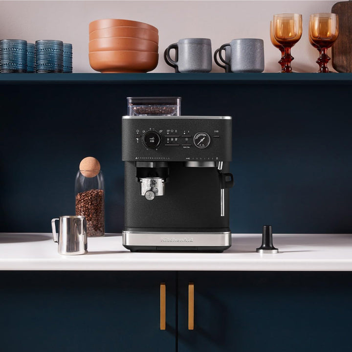 KitchenAid Semi-Automatic Espresso Machine, Black 