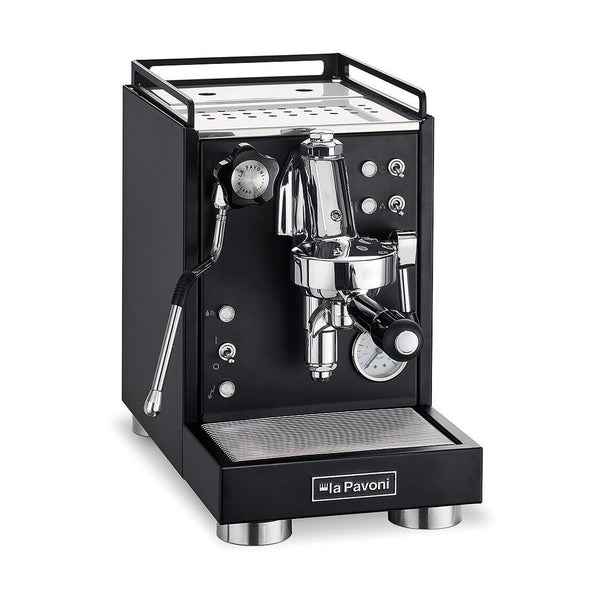 La Pavoni Mini Cellini Nera Espresso Machine #LPSMCB01US