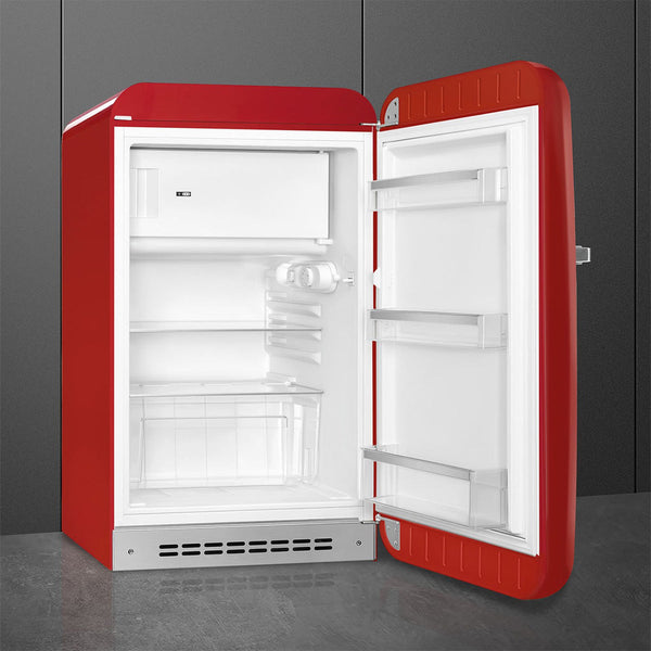 OPEN BOX | SMEG FAB10 Retro Right Hand Mini Fridge, Red #FAB10URRD3 Local Pickup Only