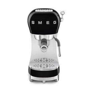 OPEN BOX | Smeg Manual Espresso Coffee Machine #ECF02BLUS - Black