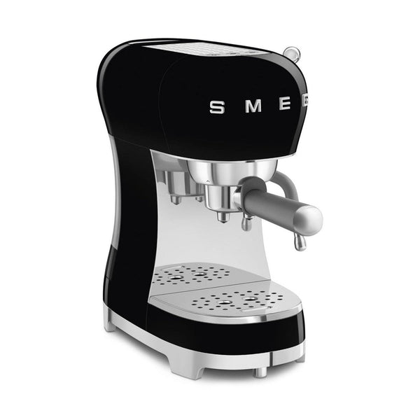 OPEN BOX | Smeg Manual Espresso Coffee Machine #ECF02BLUS - Black