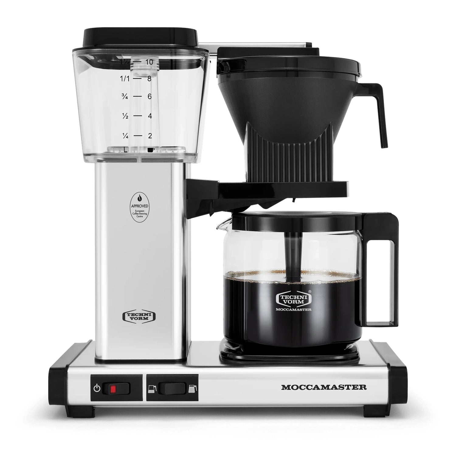 OPEN BOX | Technivorm Moccamaster KBGV Select Coffee Maker, Polished Silver #53941