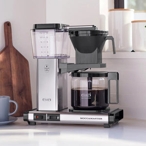 OPEN BOX | Technivorm Moccamaster KBGV Select Coffee Maker, Polished Silver #53941